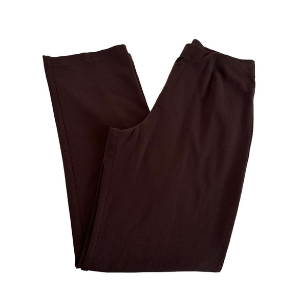 L.L. Bean Stretchy Waistband Brown Long Pants Size Small Reg - Picture 2 of 16